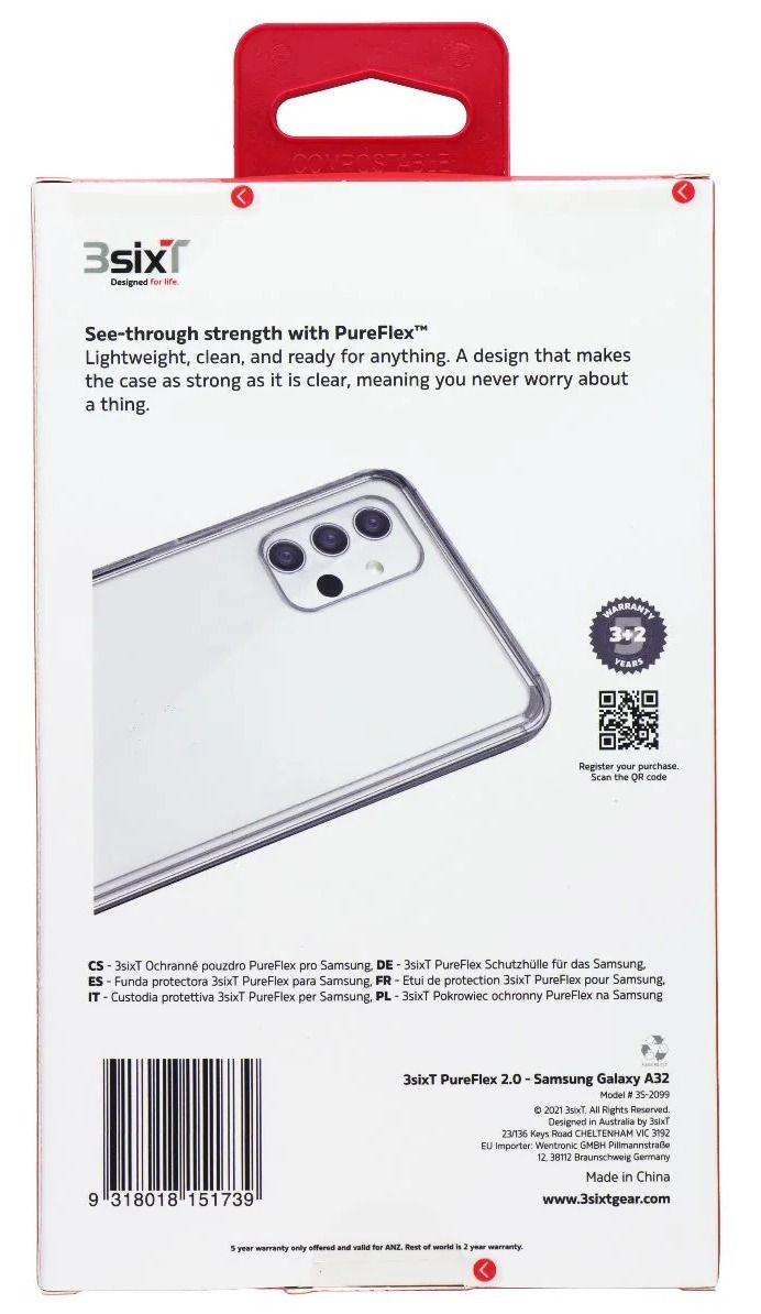 3SIXT PureFlex Series Case for Samsung Galaxy A32