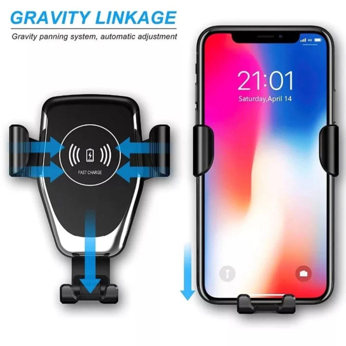Refurbished 9eight5 Phone Holder & Wireless Charger - Reebelo Canada