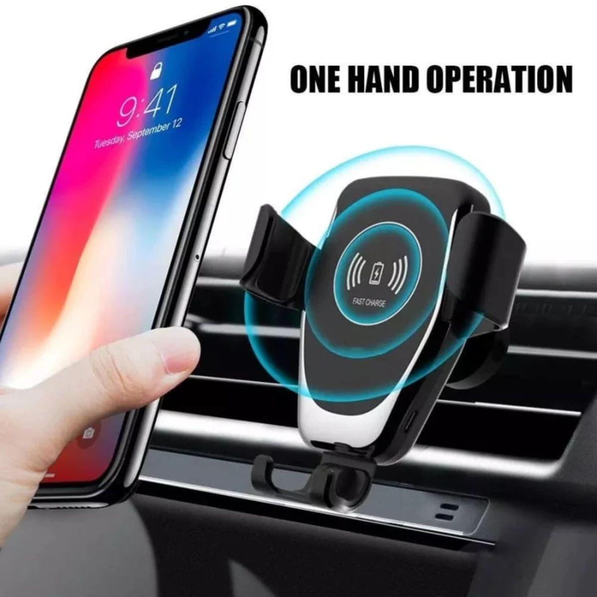 Refurbished 9eight5 Phone Holder & Wireless Charger - Reebelo Canada