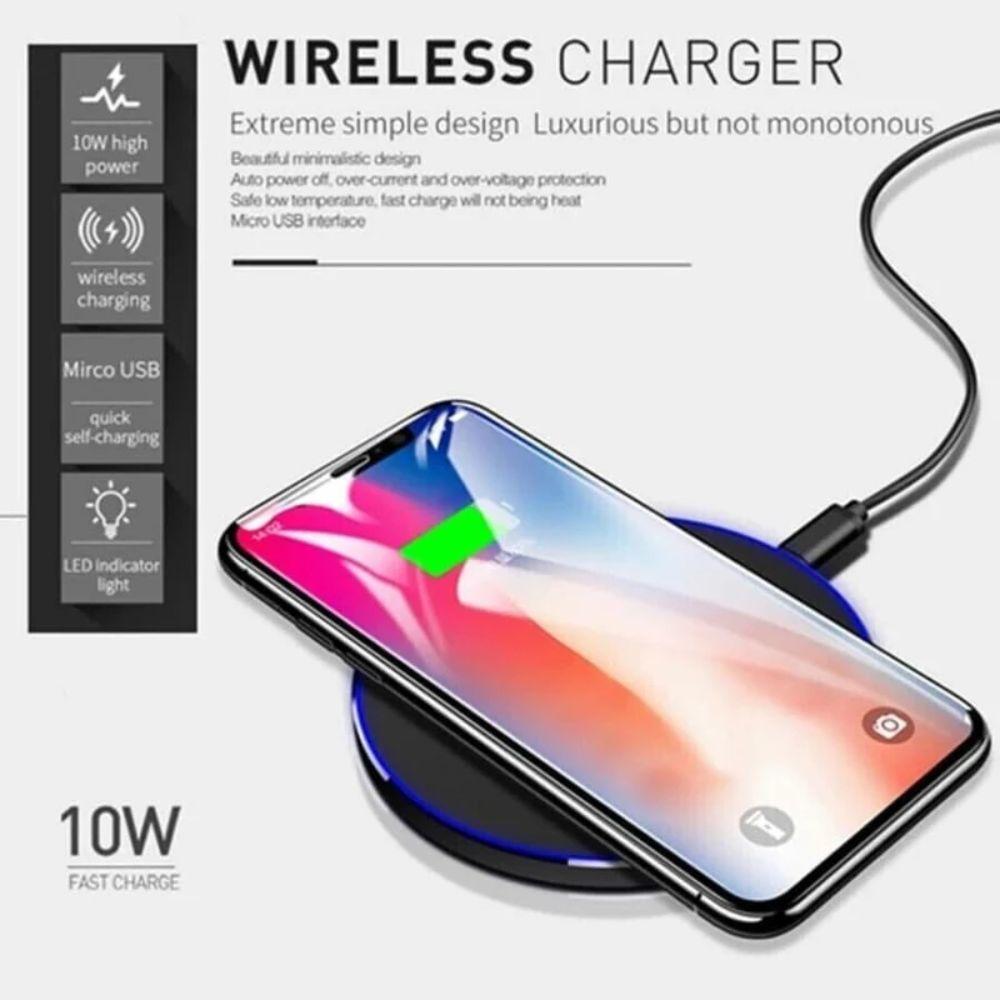 Refurbished 9eight5 Qi Wireless Fast Charging Pad for Phones (10W) - Reebelo Canada