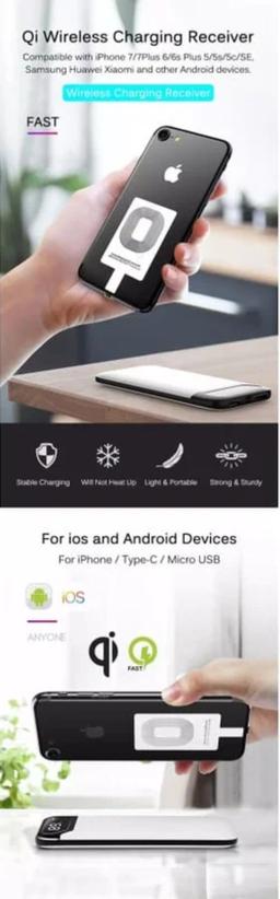 Refurbished 9eight5 Wireless Charging Receiver Type C Devices - Reebelo Canada