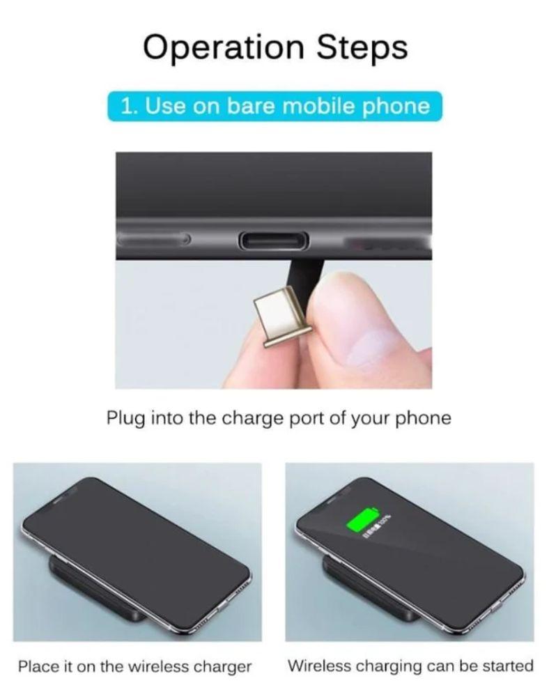 Refurbished 9eight5 Wireless Charging Receiver Type C Devices - Reebelo Canada