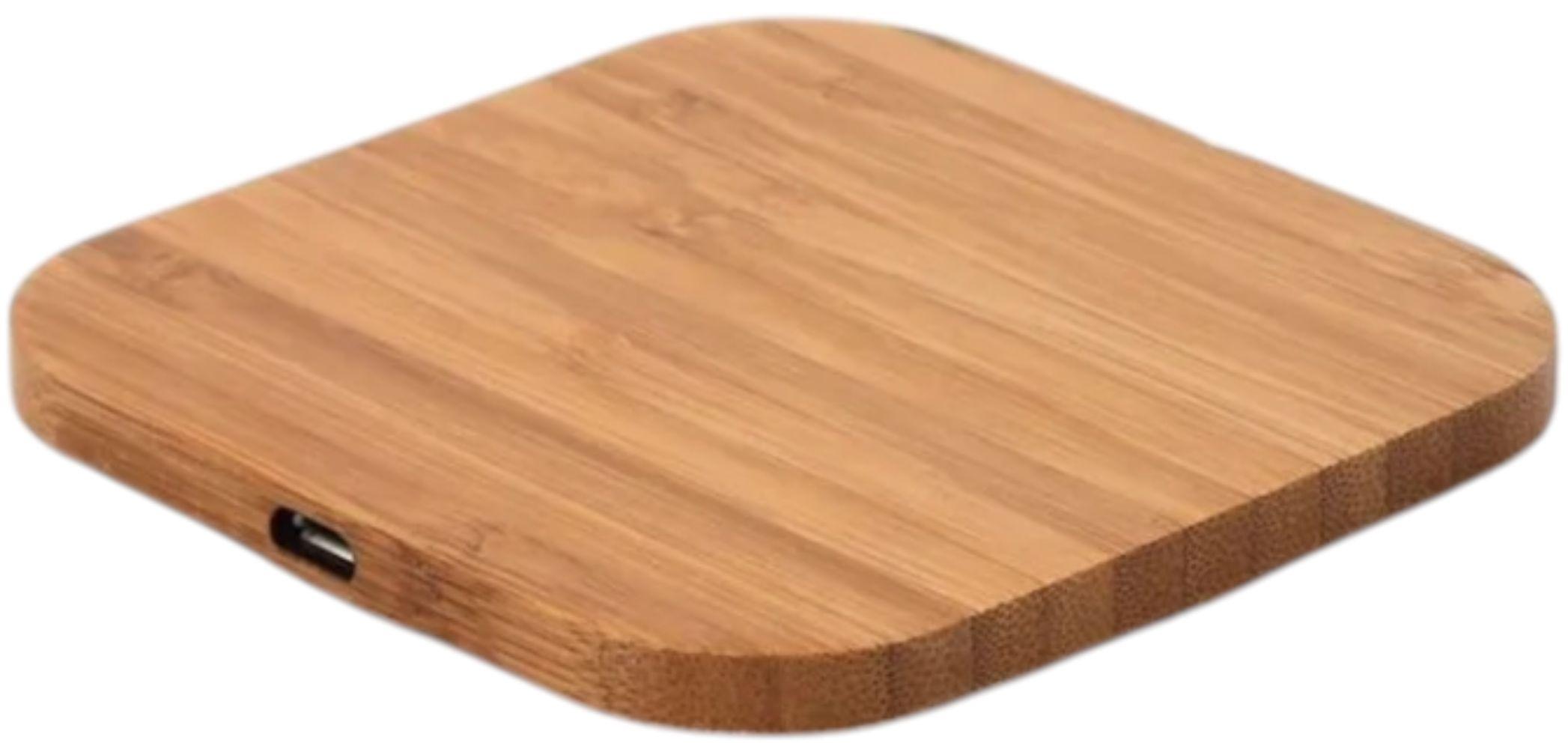 Refurbished 9eight5 Wood-Design Wireless Charger Pad (5W) - Reebelo Canada