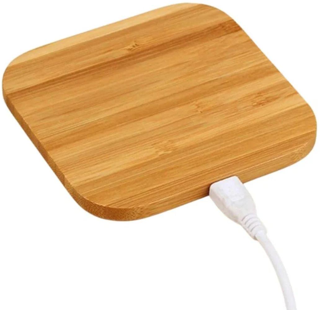 Refurbished 9eight5 Wood-Design Wireless Charger Pad (5W) - Reebelo Canada