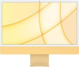 Apple iMac 2021 M1 (Four ports) 24" - Apple M1 chip 8-core CPU - 256GB - Yellow - 8GB RAM - 24 Inch