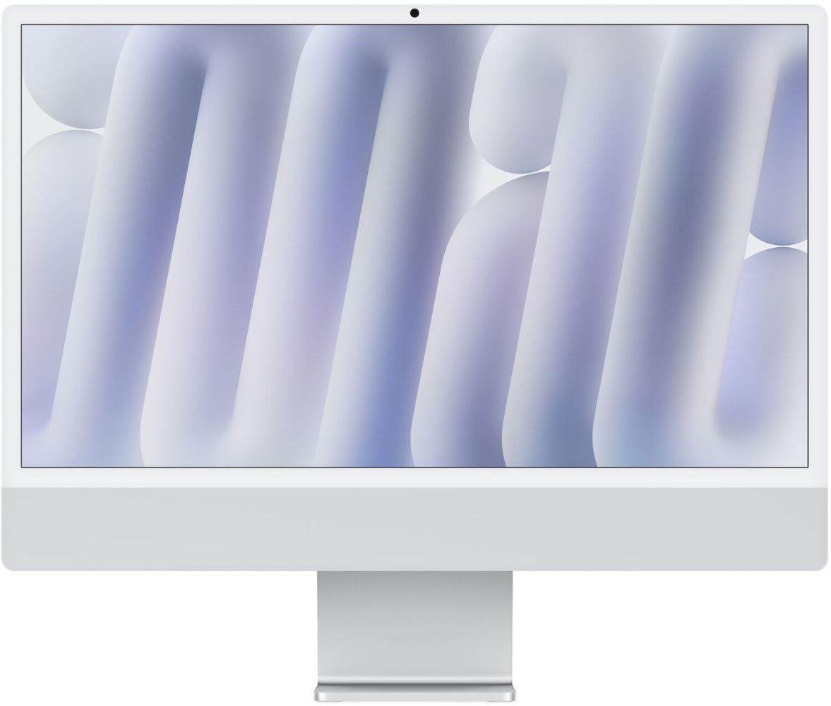 Apple iMac 2024 (Two ports) 24" - Apple M4 chip: 8-core CPU/8-Core GPU - 256GB - Silver - 16GB RAM - 24 Inch