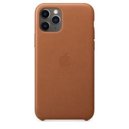 Apple Leather Case for iPhone 11 Pro - Saddle Brown