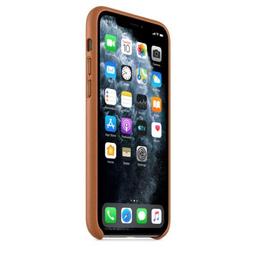 Apple Leather Case for iPhone 11 Pro - Saddle Brown