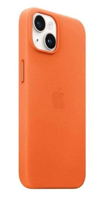 Refurbished Apple Leather Case with MagSafe for iPhone 14 Plus - Reebelo Canada