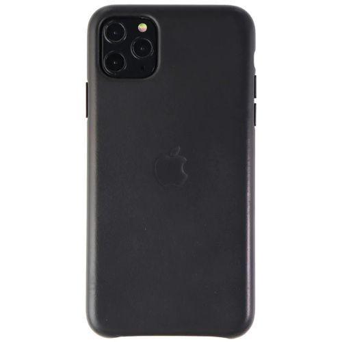 Apple Leather Phone Case for iPhone 11 Pro Max - Black