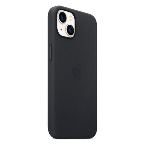 Apple Leather Phone Case For iPhone 13 - Midnight - Leather