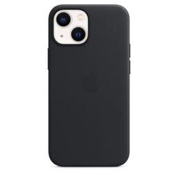 Apple Leather Phone Case For iPhone 13 - Midnight - Leather