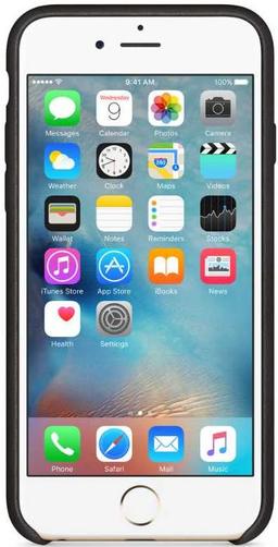 Apple Leather Phone Case for iPhone 6/6s - Black