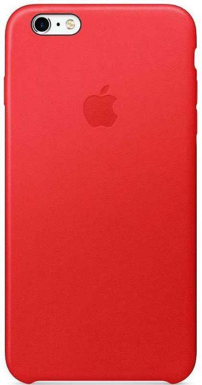Apple Leather Phone Case for iPhone 6/6s - Bright Red