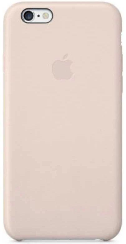 Apple Leather Phone Case for iPhone 6/6s - Soft Pink