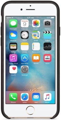 Apple Leather Phone Case for iPhone 6 Plus/6s Plus - Black