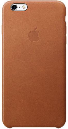 Apple Leather Phone Case for iPhone 6 Plus/6s Plus - Saddle Brown