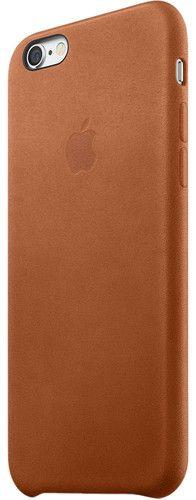 Apple Leather Phone Case for iPhone 6 Plus/6s Plus - Saddle Brown