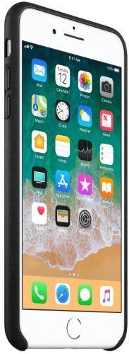 Apple Leather Phone Case For iPhone 8 Plus | 7 Plus - Black