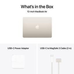 MacBook Air (2025) 13.6-inch - Apple M4 Chip: 10-Core CPU/8-Core GPU - 16GB RAM - SSD 512GB