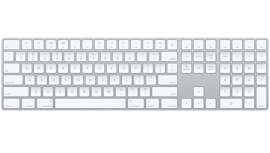 Apple Apple Magic Keyboard with Numeric Keypad - White