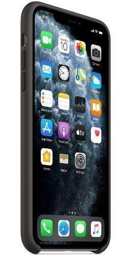 Apple Silicone Phone Case for iPhone 11 Pro Max - Black