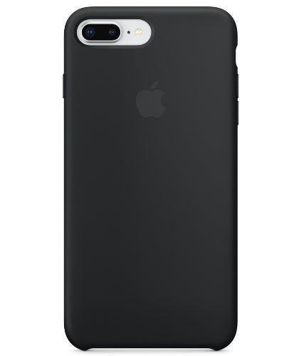 Apple Silicone Phone Case for iPhone 8 Plus | 7 Plus - Black