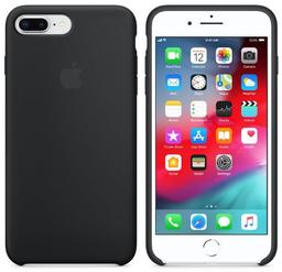 Apple Silicone Phone Case for iPhone 8 Plus | 7 Plus - Black