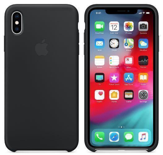 Apple Silicone Phone Case for iPhone XS Max - Black