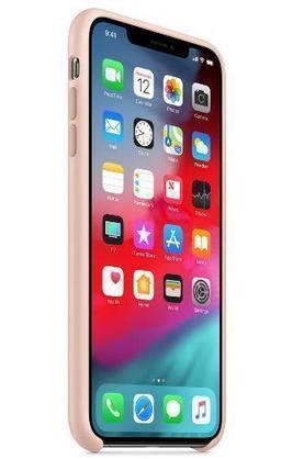 Apple Silicone Phone Case for iPhone XS Max - Pink Sand