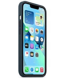Apple Silicone Phone Case with MagSafe for iPhone 13 - Abyss Blue