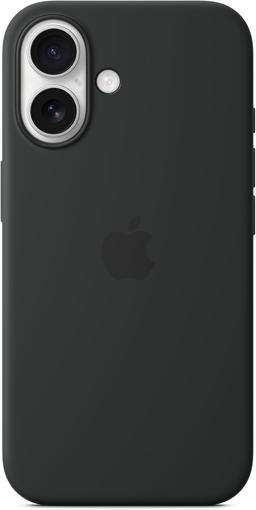 Apple Silicone Phone Case with MagSafe for iPhone 16 Plus - Black