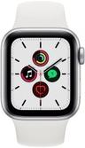 Apple Watch SE 1st Gen (2020) (GPS) - 32GB - 40mm - Silver Aluminum Case with White Rubber Sport Band