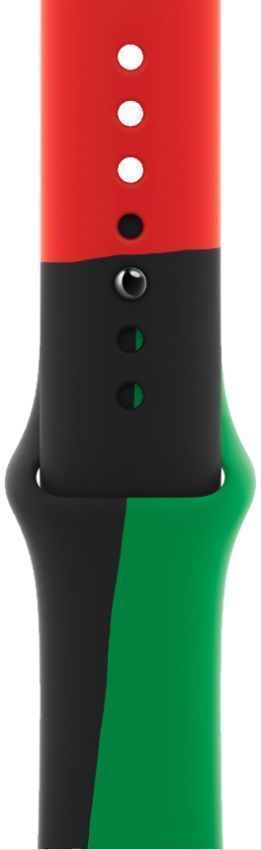 Apple Watch Series 10 (Cellular + GPS) - 64GB - 46mm - Jet Black Aluminum Case with Black Unity Rubber Sport Band - M/L Size