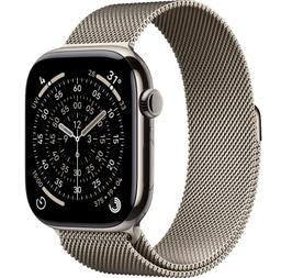 Apple Watch Series 11 (Cellular + GPS) - 64GB - 42mm Stainless Steel - M/L Size
