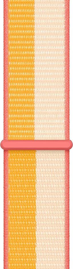 Apple Watch Sport Loop Band (45mm) - Maize/White - Regular
