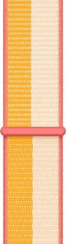 Apple Watch Sport Loop Band (45mm) - Maize/White - Regular