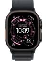 Apple Watch Ultra 3 - 64GB - 49mm - Black Titanium Case with Black Fluoroelastomer Alpine Loop Band - M/L Size