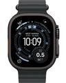 Apple Watch Ultra 3 - 64GB - 49mm - Black Titanium Case with Black Fluoroelastomer Ocean Band - M/L Size