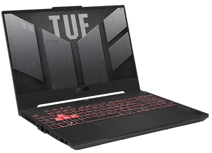 Asus TUF Gaming A15 2023 Gaming Laptop 15.6" - Mecha Gray - AMD Ryzen 7 7735HS 3.2GHz - 16GB RAM - 1TB