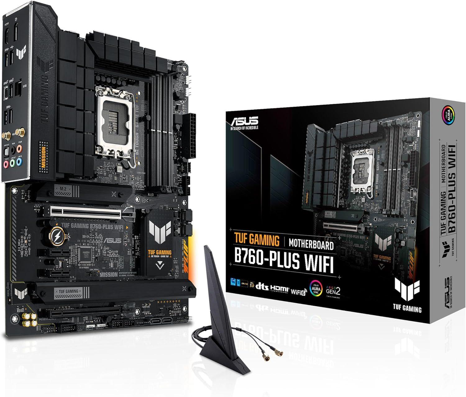 Asus TUF Gaming B760-PLUS WIFI Gaming Motherboard