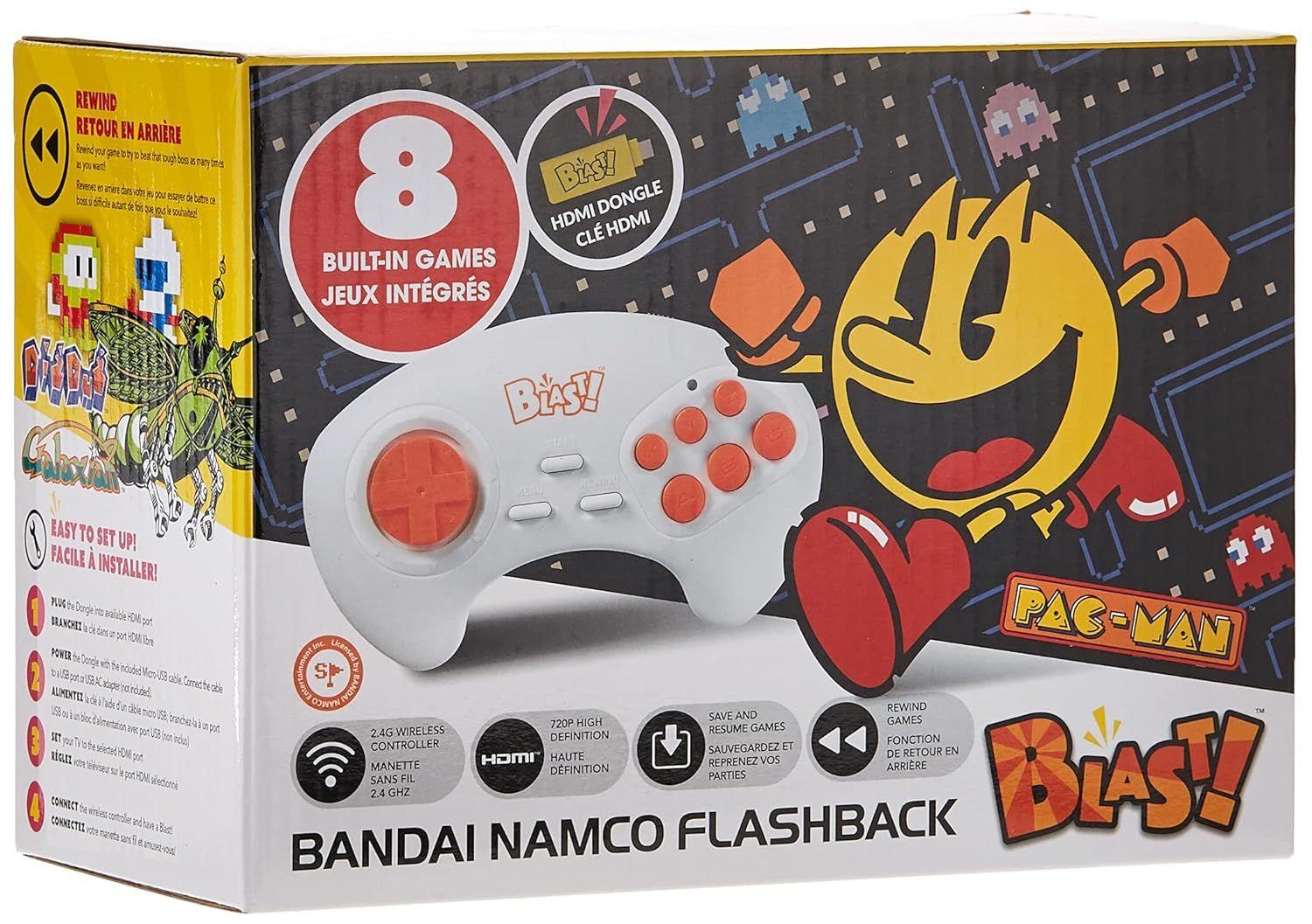 Bandai Namco Flashback Blast Console with Pacman