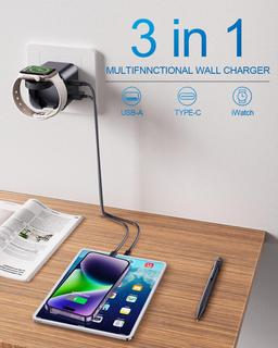 BeaSaf 36W Dual Ports Wall Charger