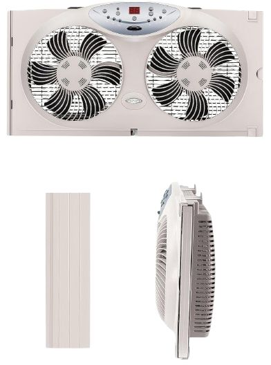 Bionaire BW2300-N Digital Twin Window Fan