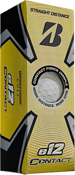 Bridgestone e12 Contact Soft Golf Balls 2023 (3-Pack)