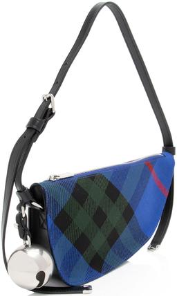 Burberry Check Shield Mini Shoulder Bag