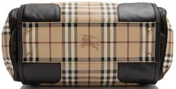 Burberry Haymarket Check Gladstone Satchel