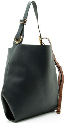 Burberry Leather Grommet Hobo
