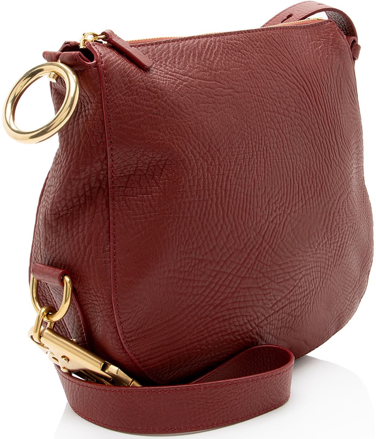 Burberry Leather Knight Small Shoulder Bag