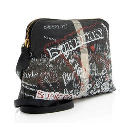Burberry Mega Check Doodle Pouch